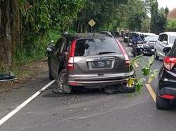 Tabrakan di Jalur Denpasar-Singaraja, Penumpang Luka hingga Patah Tulang