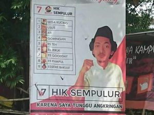 Kreatif! 5 Tempat Makan Ini Pakai Spanduk ala Caleg Kampanye Kreatif! 5 Tempat Makan Ini Pakai Spanduk ala Caleg Kampanye