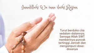 Tulisan Innalillahiwainnailaihirojiun dalam Bahasa Arab yang Benar dan Artinya