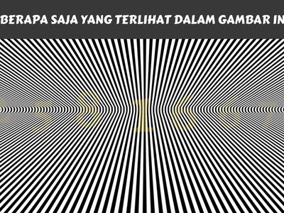 Temukan Angka Tersembunyi di Gambar Ini, Yuk! Kalau Berhasil Tandanya Kamu Jeli