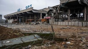 Bandara Internasional di Ukraina Hancur Usai 8 Bulan Jadi Pangkalan Rusia