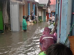 Banjir di Jebres Solo, Ketinggian Air Capai Setengah Meter
