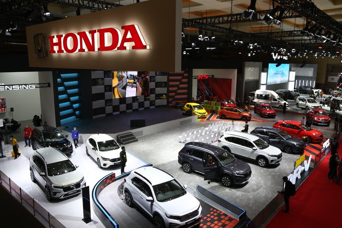 Booth Honda di IIMS 2023 Booth Honda di IIMS 2023