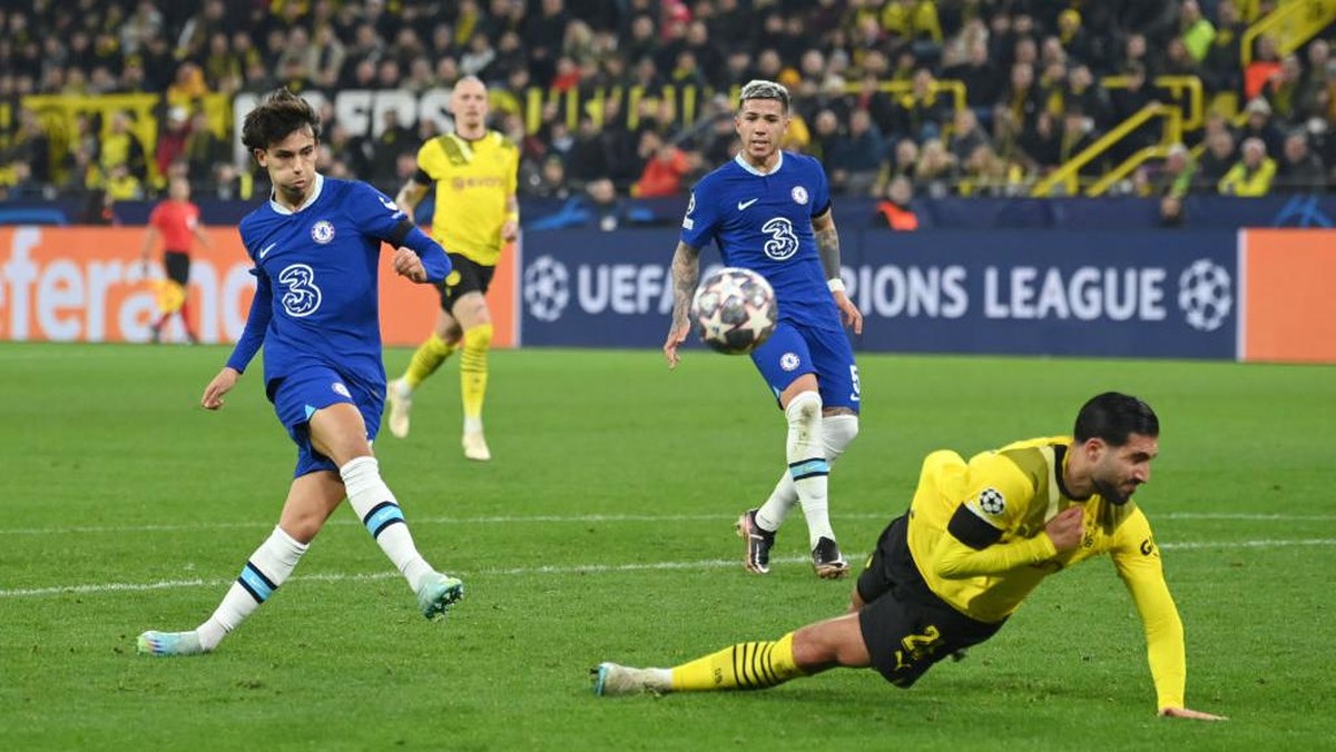 Chelsea kalah 0-1 dari Borussia Dortmund di leg pertama babak 16 besar Liga Champions (Foto: Getty Images/Stuart Franklin)