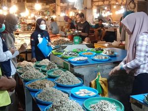 Sidak Sejumlah Pasar di Batam, BPOM Temukan Ikan Asin Berformalin