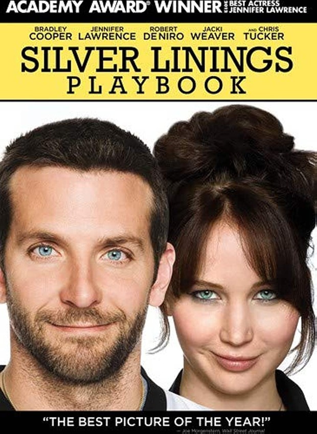 Bradley Cooper dan Jennifer Lawrence di Silver Linings Playbook/Foto: dok. Amazon.com