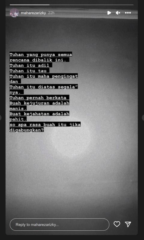 Unggahan adik Brigadir J.
