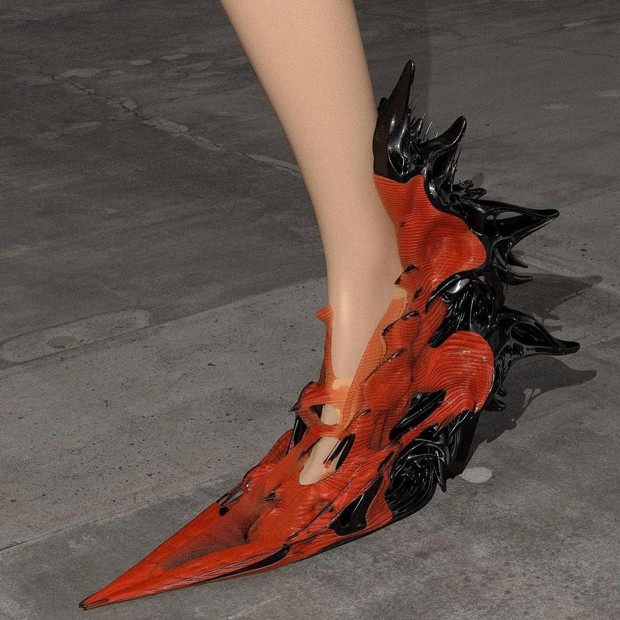 SCRY 3D printed shoes/