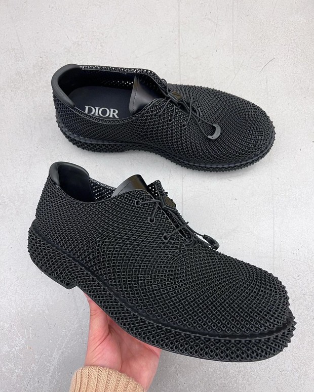 3D printed Dior Derby shoes/