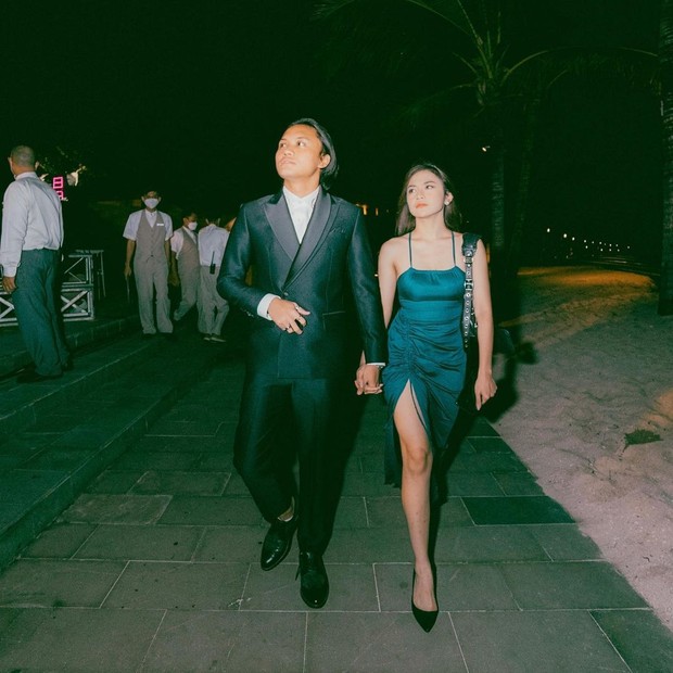 Gaya Mahalini Raharja dan Rizky Febian. Foto: Instagram.com/rizkyfbian Gaya Mahalini Raharja dan Rizky Febian. Foto: Instagram.com/rizkyfbian