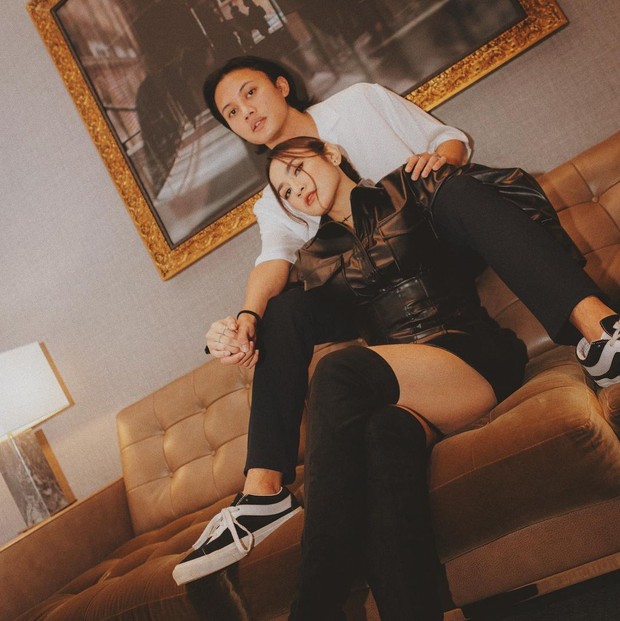 Gaya Mahalini Raharja dan Rizky Febian. Foto: Instagram.com/rizkyfbian Gaya Mahalini Raharja dan Rizky Febian. Foto: Instagram.com/rizkyfbian