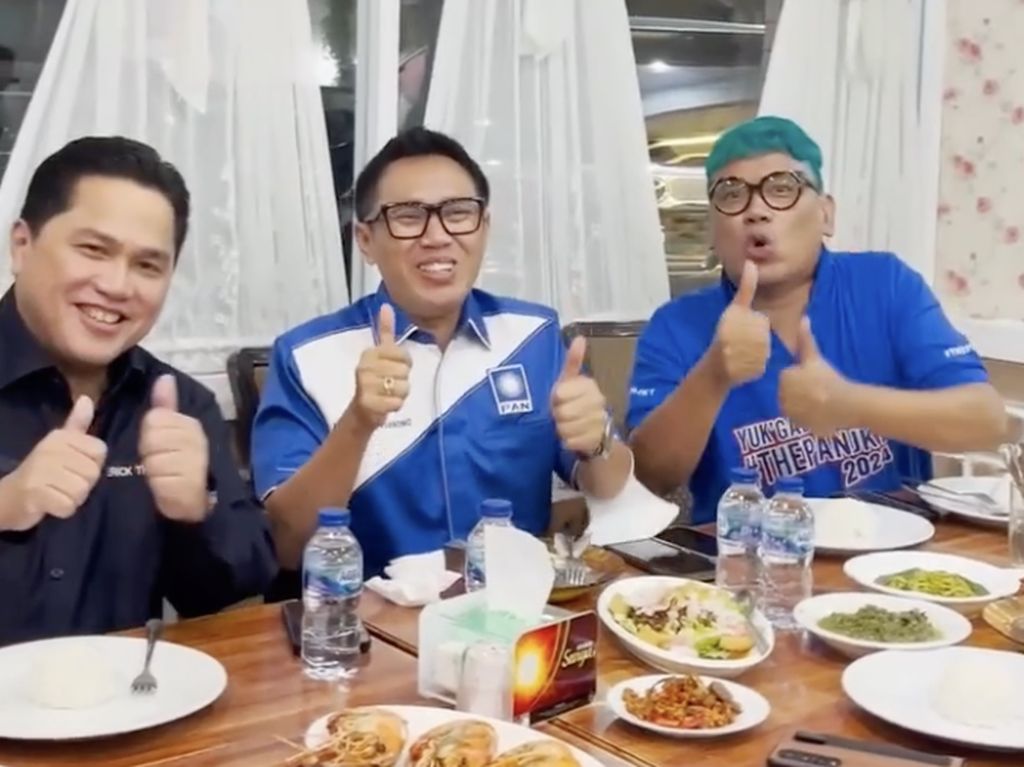 Keliling Indonesia, Erick Thohir Cicip Makanan Tradisional yang Jempolan! Keliling Indonesia, Erick Thohir Cicip Makanan Tradisional yang Jempolan!