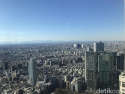 Melihat Seluruh Tokyo dan Gunung Fuji dari Lantai 45 Kantor Metropolitan