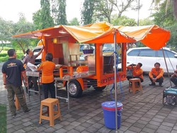 Mantap! BPBD Jembrana Punya Dapur Umum Portabel, Bisa Masak 500 Porsi