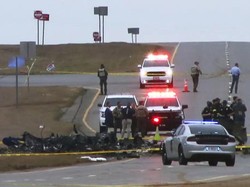 Black Hawk Milik Garda Nasional AS Jatuh di Jalan Raya, 2 Orang Tewas