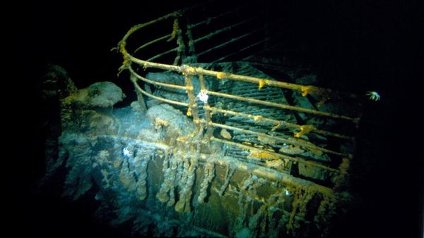 Potret Langka Bangkai Kapal Titanic di Dasar Atlantik