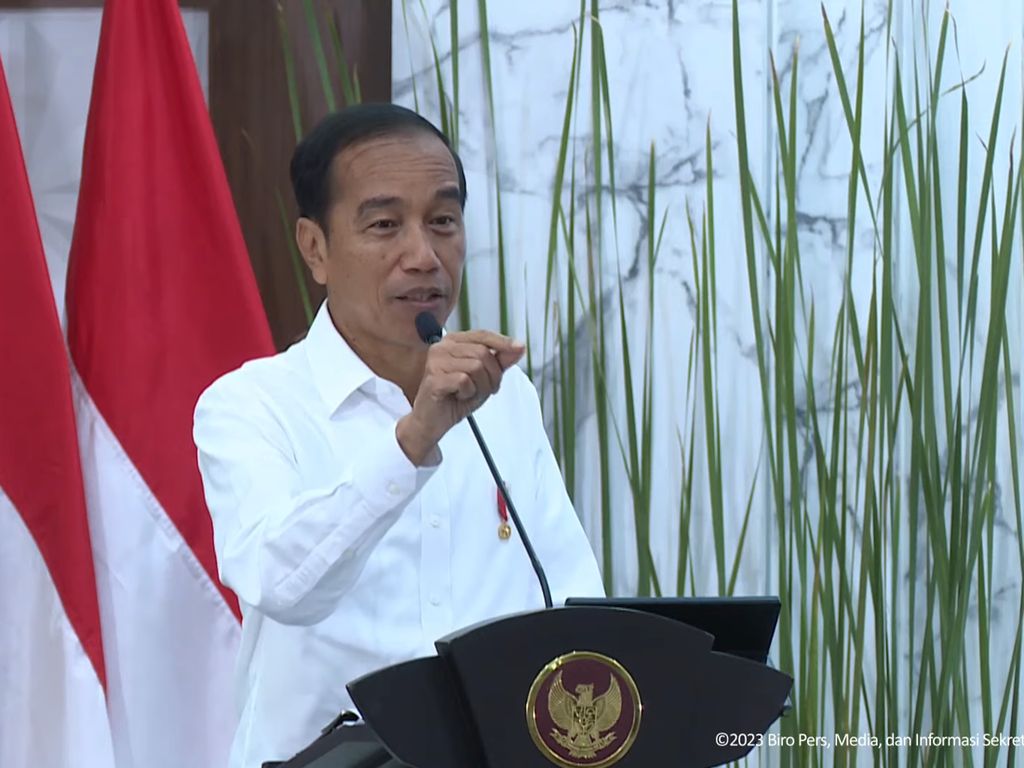 Jokowi soal Sistem Penyaluran Bantuan Kebencanaan: Buat Paling Simpel!