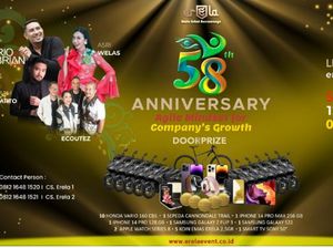 HUT Ke-58, PT Erela Usung Tema Agile Mindset for Company Growth
