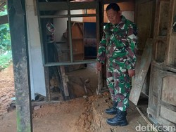 Tanah Gerak Sebabkan 7 Rumah Warga Trenggalek Retak