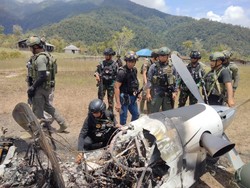 Hasil Olah TKP, 80% Pesawat Susi Air di Distrik Paro Nduga Hangus Terbakar