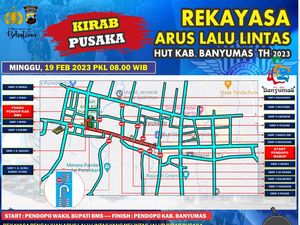 Ada Kirab Pusaka HUT ke-452 Banyumas Minggu Besok, 10 Simpang Ditutup