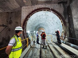 Pembangunan MRT Fase 2A Thamrin-Monas Sudah 74%, 2027 Dijamin Rampung
