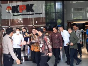 Yasonna Laoly hingga Hadi Tjahjanto Sambangi KPK, Bahas Apa?