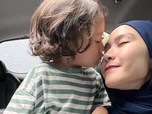 Curhat Zaskia Mecca Anaknya Kena Imbas Polusi Udara Jakarta