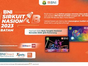 BNI Sirnas 2023 Semakin Panas, Yuk Dukung Pebulutangkis Favoritmu!