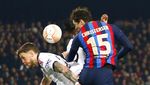 Duel Sengit Barcelona Vs Manchester United di Liga Europa Berakhir Imbang