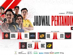 Jadwal MPL ID S11 Hari Ini: RRQ vs Rebellion Zion