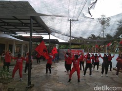 Konsolidasi Pemilu 2024, Kader PDIP Sumenep Gelar Senam Sicita