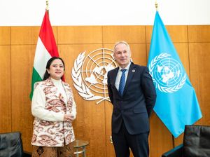 Puan Tegaskan Komitmen Atasi Perubahan Iklim ke Presiden Majelis Umum PBB