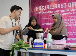 Srikandi Ganjar DIY Gelar Pelatihan Olah Cokelat dengan Daun Kelor