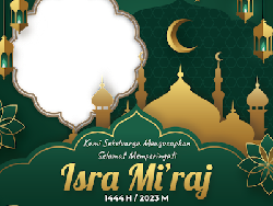 30 Link Twibbon Isra Miraj 2023, Yuk Share di Medsos!