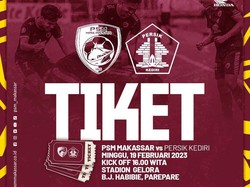 Tiket Laga PSM Vs Persik Masih Sepi Pembeli, Baru Terjual 900 Lembar