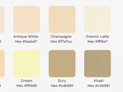 Mengetahui Karakteristik Warna Cream dan Kombinasi Warnanya