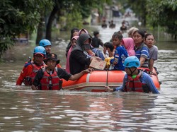 Banjir Solo Mulai Surut, Ratusan Pengungsi di 3 Kelurahan Masih Bertahan