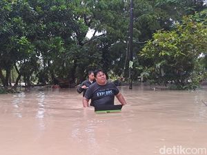Perum Dinar Indah Semarang Banjir Lagi, 2 Tanggul Sungai Jebol