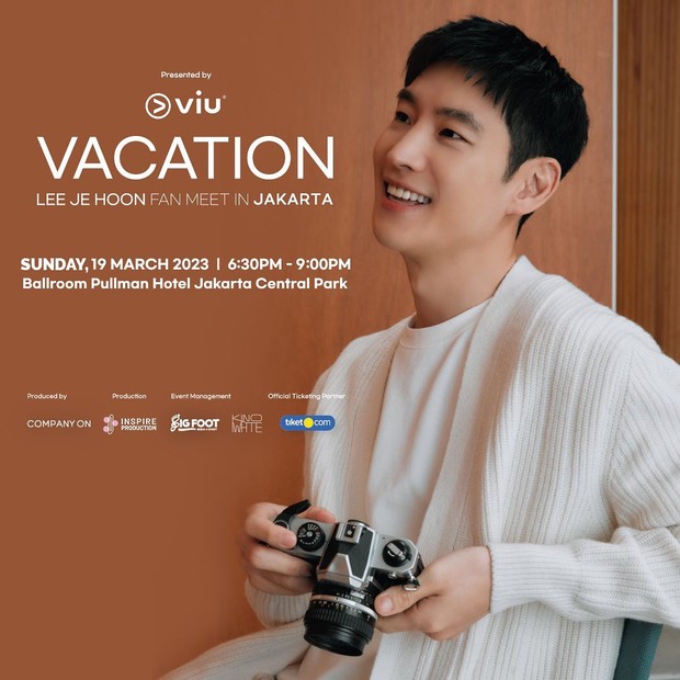 Fanmeeting 'VACATION' Lee Je Hoon/ Foto: instagram.com/viuindonesia Fanmeeting 'VACATION' Lee Je Hoon/ Foto: instagram.com/viuindonesia