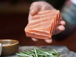 Mirip! Tampilan dan Rasa Salmon Nabati Ini Persis Salmon Asli