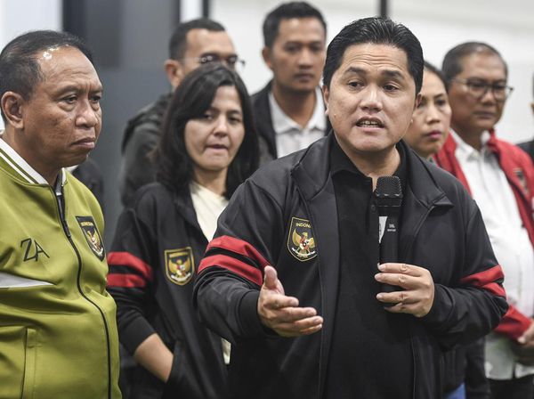 Momen Erick Thohir Bentuk Komite Ad Hoc Suporter dan Infrastruktur PSSI