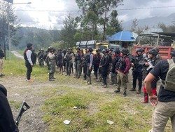 Polisi Ungkap Kondisi Terkini di Puncak Papua Usai KKB Bakar Rumah Warga