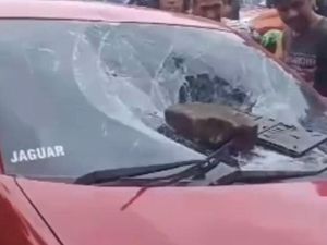 Kabur Usai Isi BBM Tak Bayar, Mobil Brio di Makassar Hancur Dirusak Massa Kabur Usai Isi BBM Tak Bayar, Mobil Brio di Makassar Hancur Dirusak Massa