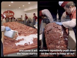 Wow! Gerai Kebab Legendaris di Turki Ini Masak 1,5 Ton Daging Tiap Hari