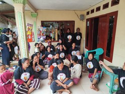 Ganjar Milenial Center Banten Gelar Workshop Produksi Keripik Melinjo