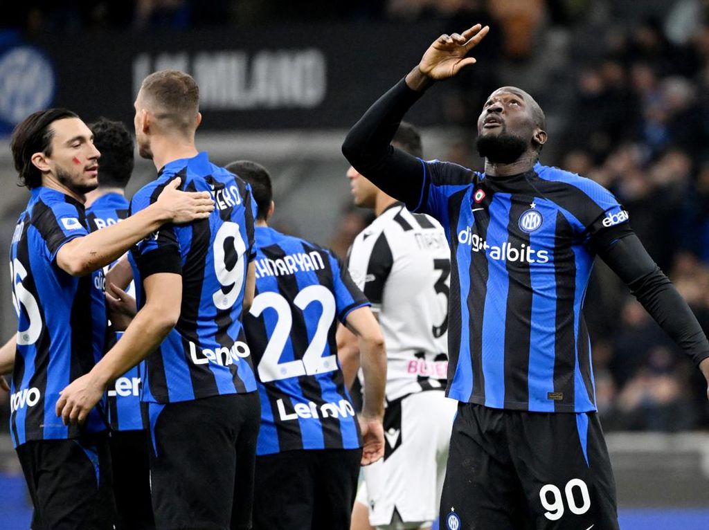Inter Milan Vs Udinese: Ular Besar Sikat Zebra Kecil 3-1