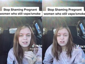 Viral Ibu Muda Dihujat Netizen gegara Masih Ngevape saat Hamil