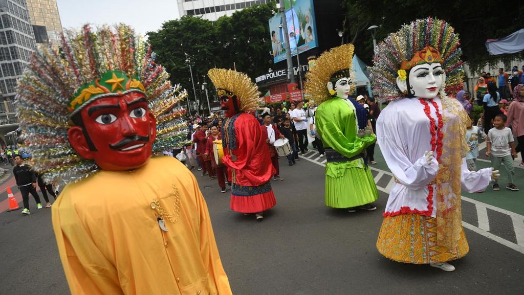 Meriah Peringatan Hari Peduli Sampah Nasional di Jakarta Meriah Peringatan Hari Peduli Sampah Nasional di Jakarta