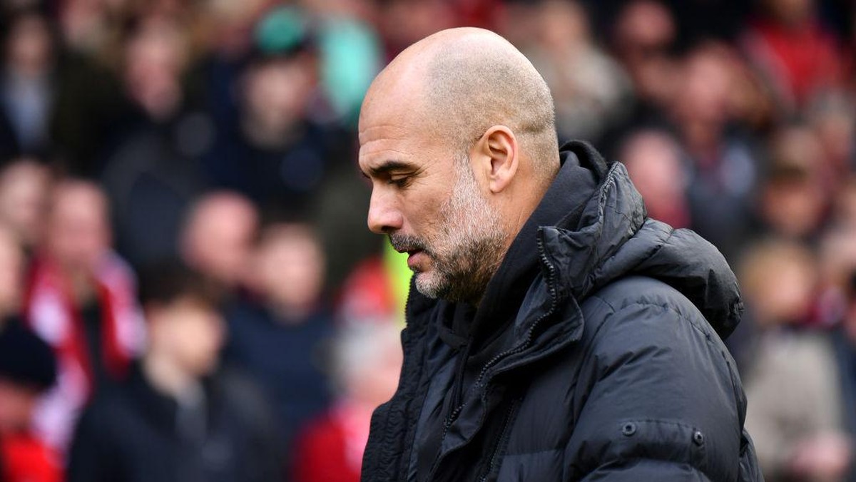 Manajer Manchester City, Pep Guardiola. (Foto: Getty Images/Richard Sellers)
